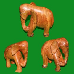 Elephant Hand Made Sculptures